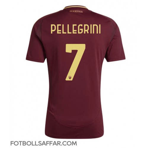 AS Roma Lorenzo Pellegrini #7 Hemmatröja 2024-25 Kortärmad